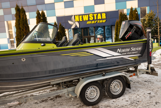 NorthSilver 645 Fish Sport с двигателем Mercury V8 250 XL PXS